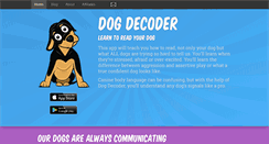 Desktop Screenshot of dogdecoder.com